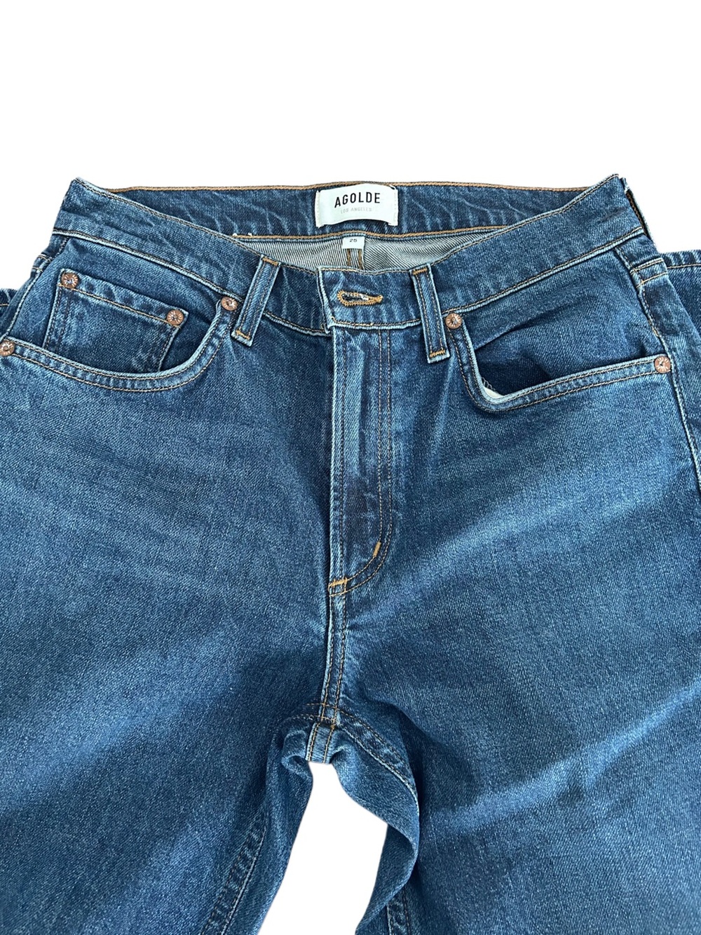 AGOLDE Kye Mid Rise Straight Leg Jeans Size 25- NWOT